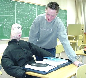 O.K., could YOU resist? ... 'Dummy on Left'