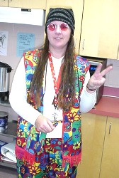 She wore these when SHE was in school!