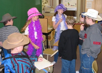 Cowboys DID SO wear feather boas!