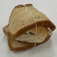 But the egg is raw ...