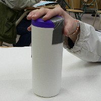 The inside is stuffed with peanut butter!