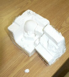 Included a custom-carved interior!