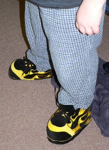 These are Colby's slippers