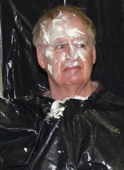 OK, how would YOU like it having whipped cream up your nose!