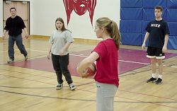 'And you go over there, and you, stand right here, ...'